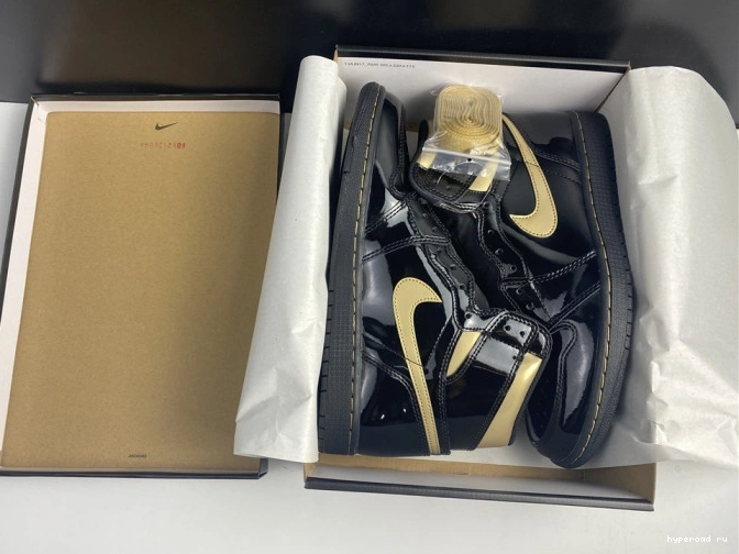 1 RETRO 555088-032 METALLIC (2020) JORDAN BLACK AIR GOLD HIGH 0708